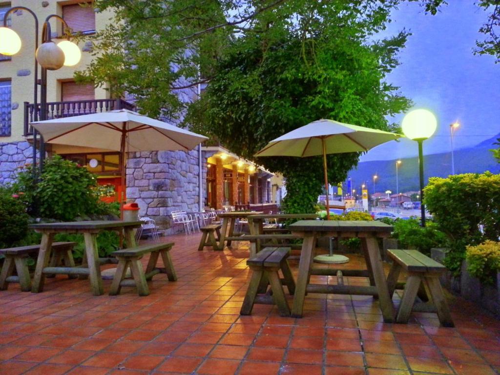 Hostal Europa San Roque del Acebal Esterno foto