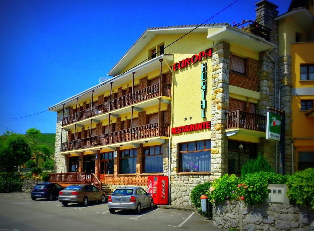 Hostal Europa San Roque del Acebal Esterno foto